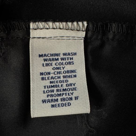 R.O.W.N. SZ 40 Mens Shorts Wicking Pockets Zip-Fly Stretch Easy Care Black New - Picture 7 of 8
